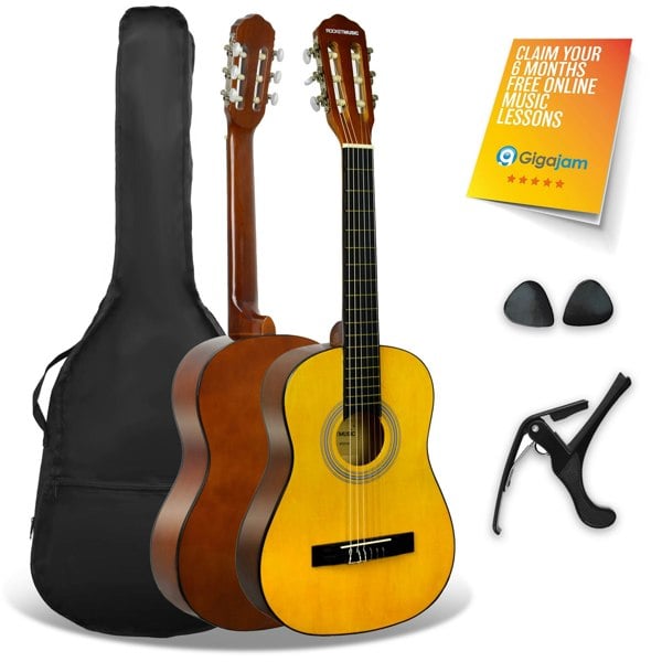 Rocket 1/2 Size Classical Guitar Starter Pack Classical Guitars