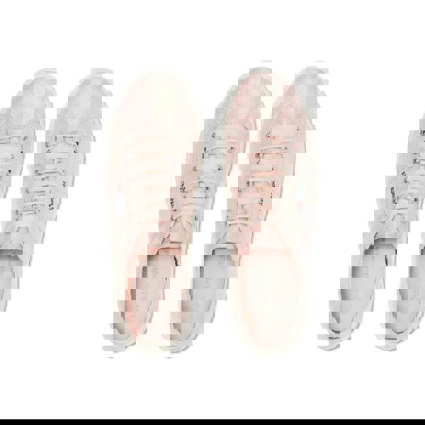 Superga Womens/Ladies 2790 Lamew Lace Up Trainers - Pink Ish Iridescent - 