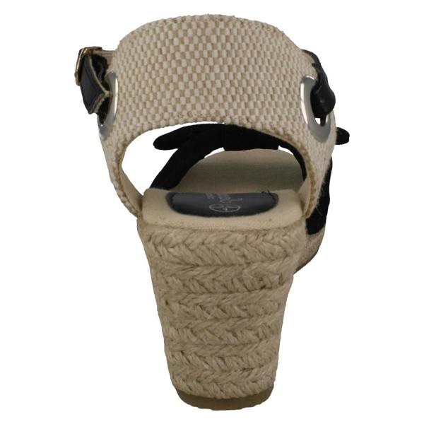 Savannah Ladies Savannah Mid Rope Wedge Sandals