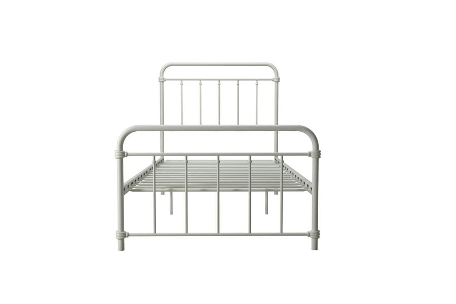 Dorel Home Wallace Metal Bed White - Single