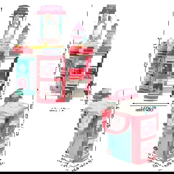 Fun Bucket-Shaped Toy Storage Vanity Table Living and Home