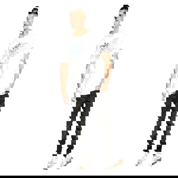 Crosshatch Mens Arnio T-Shirt (Pack of 2) - Black/White - 