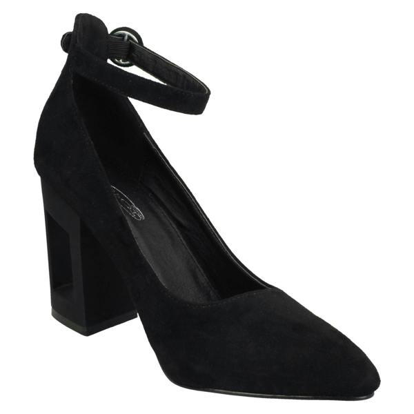 Spot On Ladies Spot On Court Shoes With Ankle Strap