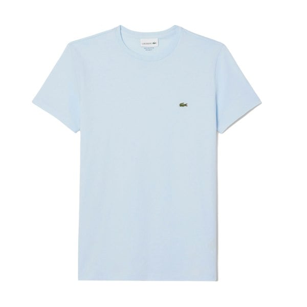 Lacoste Cotton Pima Crew Neck T-Shirt Light Blue
