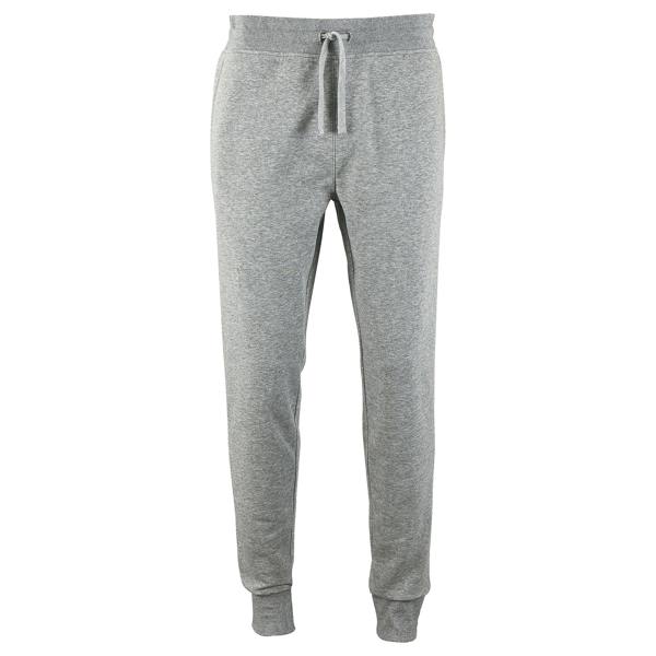 SOLS Mens Jake Slim Fit Jogging Bottoms - Grey Marl
