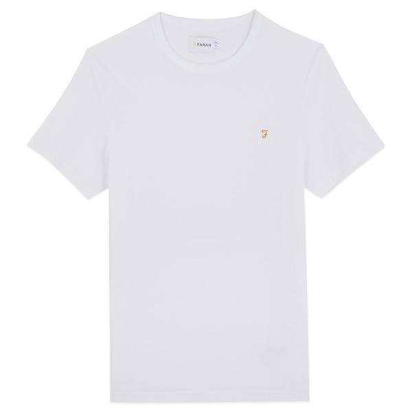 Farah New Danny T-Shirt - White