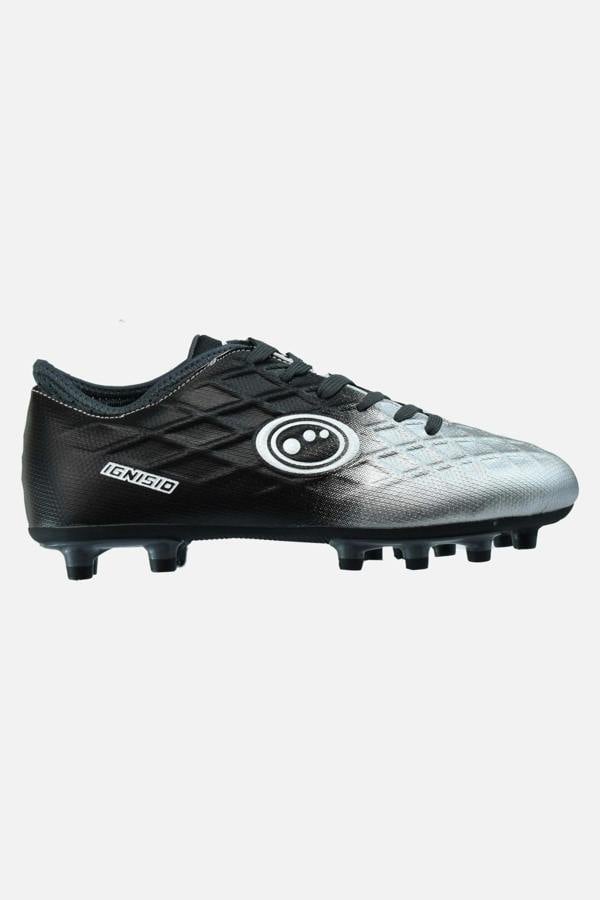 Senior Silver Fade Ignisio Rugby Boot – Moulded Studs, Lace-Up, Sizes 7-12 - Optimum