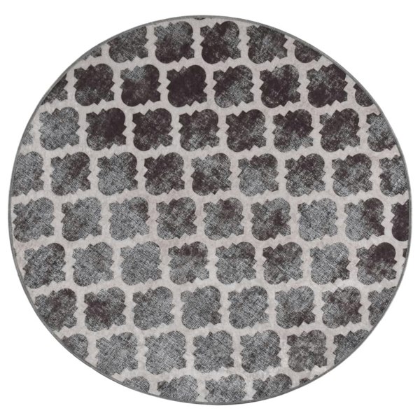 Berkfield Rug Washable �_�_�__120 cm Multicolour Anti Slip