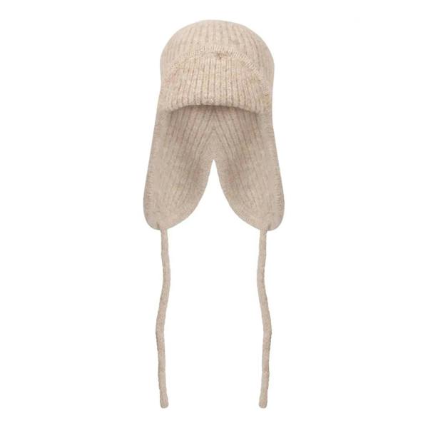 Trespass Womens/Ladies Hika Ribbed Winter Hat - Soft Stone - 