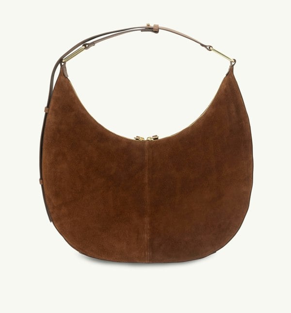 Apatchy London The Nora Tan Suede Bag