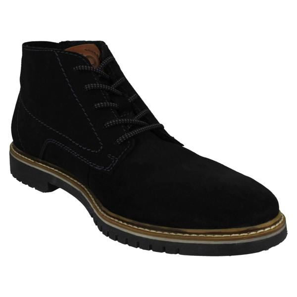 Bugatti Mens Bugatti Stylish Lace Up Desert Boots 331-83736-1400