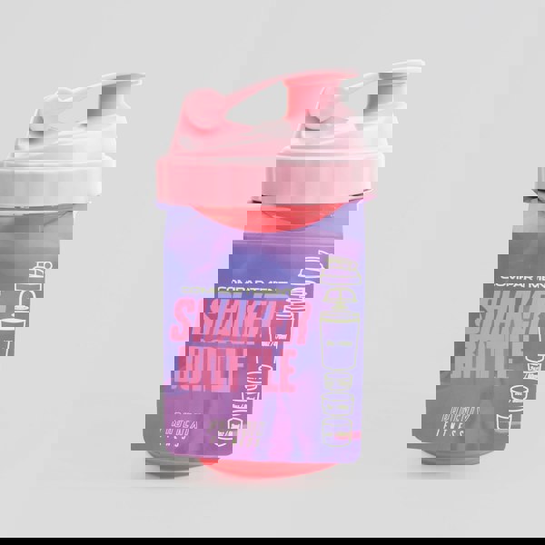 Phoenix Fitness Pink Compartment Protein Shaker