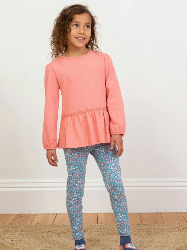 Kite Girls Organic Easy Breezy Tunic Salmon