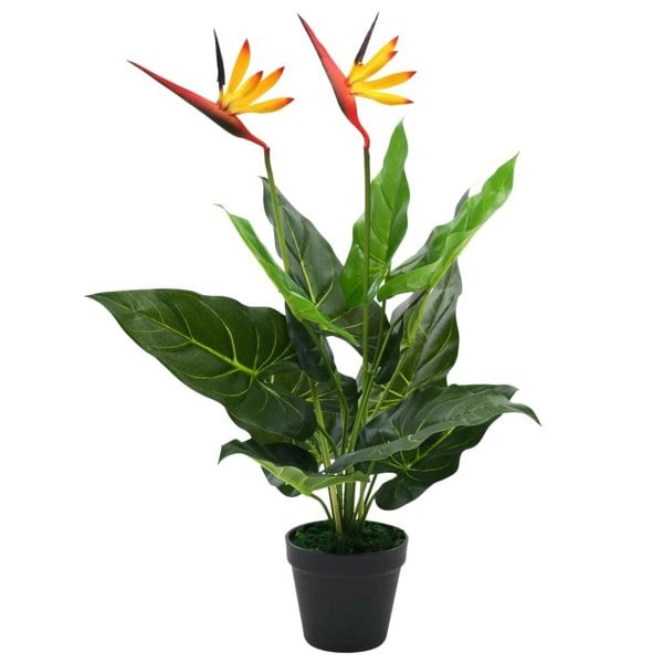 Berkfield Artificial Strelitzia Reginae Plant Bird of Paradise 66 cm