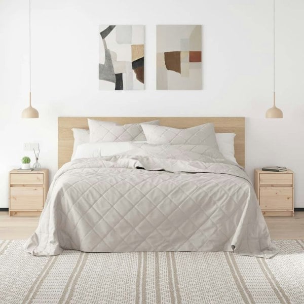 Berkfield Bedside Cabinets 2 pcs 40x31x50 cm Solid Pinewood