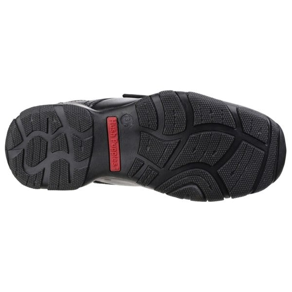Hush Puppies Freddy 2 Junior Leather Boys's Black Shoes