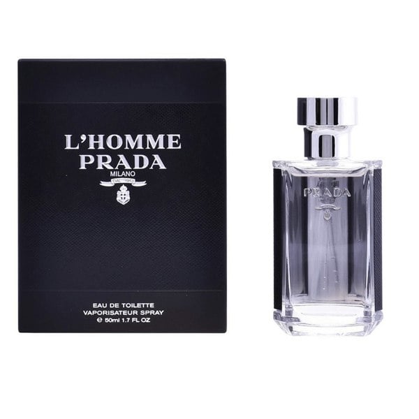 Prada Men's Aftershave Prada L'Homme Eau de Toilette Men's Aftershave Spray (50ml)