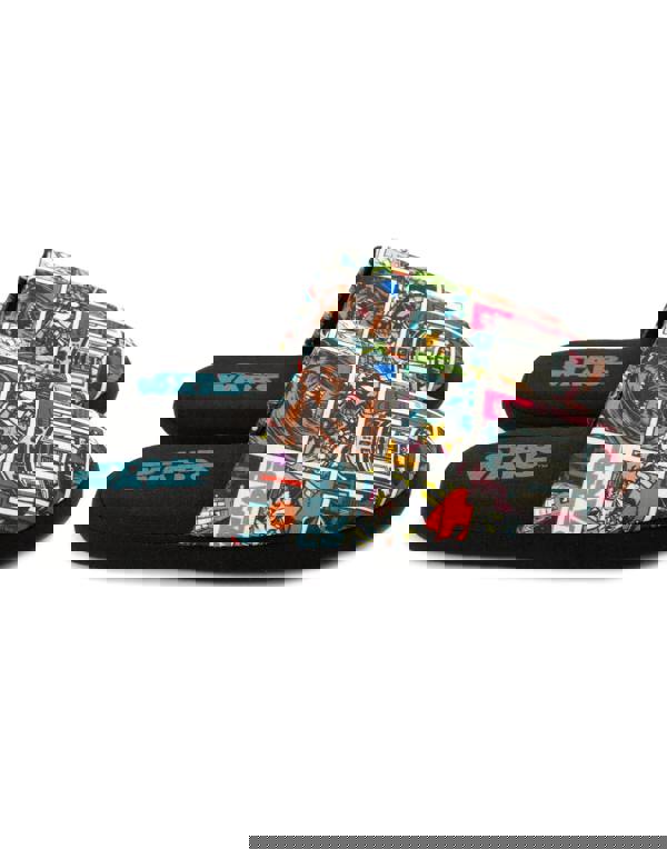 Star Wars Mens Black Mule Slippers