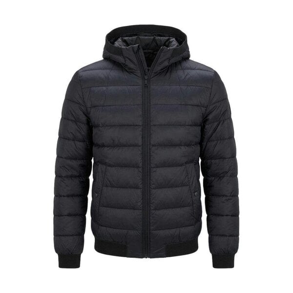 BOSS Odenis Hooded Padded Jacket Black