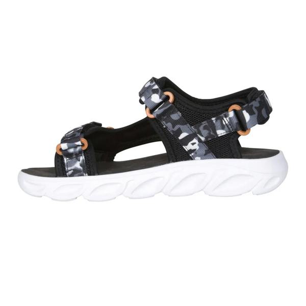 Mountain Warehouse Childrens/Kids Ripple Camo Lightweight Adjustable Outdoor Sandals - Black - 