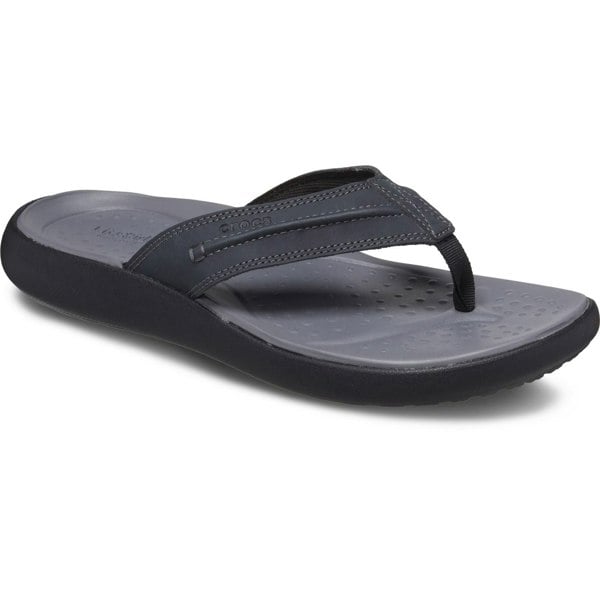 Crocs Yukon Vista II Polyurethane Men's Black Flip Flops
