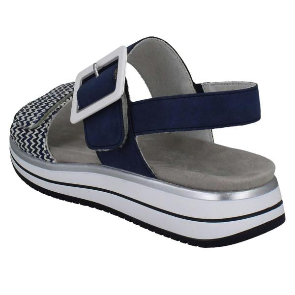 Remonte Ladies Remonte X Elle Faux Buckle Sandals D1J53