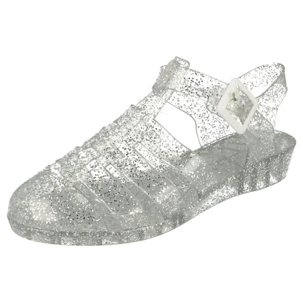 Spot On Ladies Spot On Casual Jelly Sandals