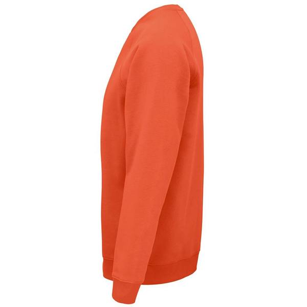 SOLS Unisex Adult Space Organic Raglan Sweatshirt - Burnt Orange