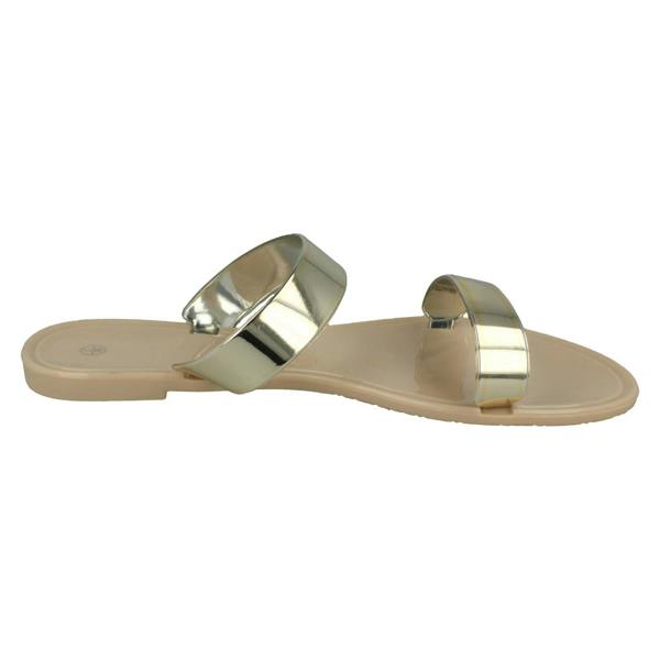 Spot On Ladies Spot On Two Strap Sandals