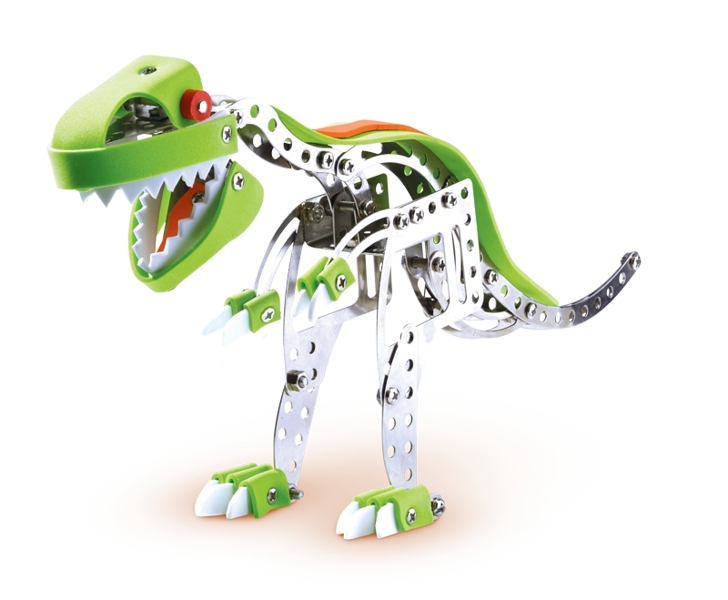 Dino SES Creative Metal dinosaur construction set