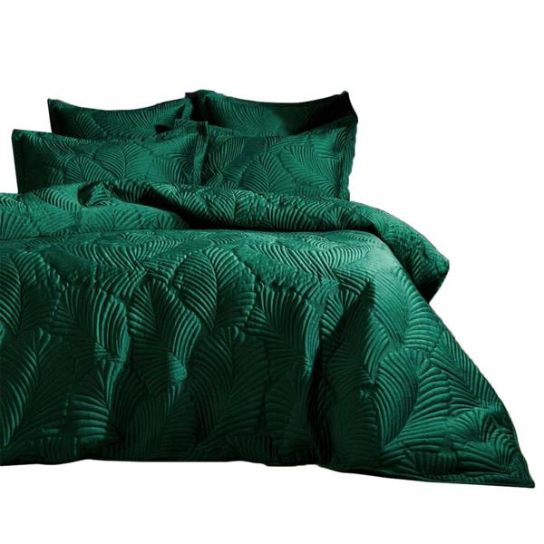 Paoletti Palmeria Contemporary Oxford Pillowcase - Emerald Green