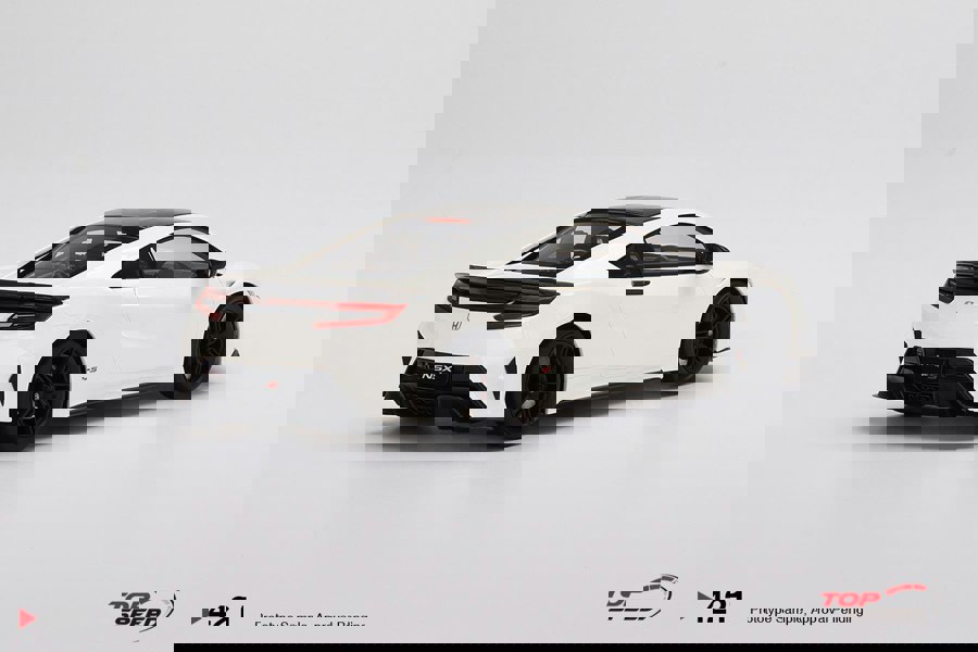 TSM Honda NSX Type S 2022 130R White 1:18 TSM TS0421