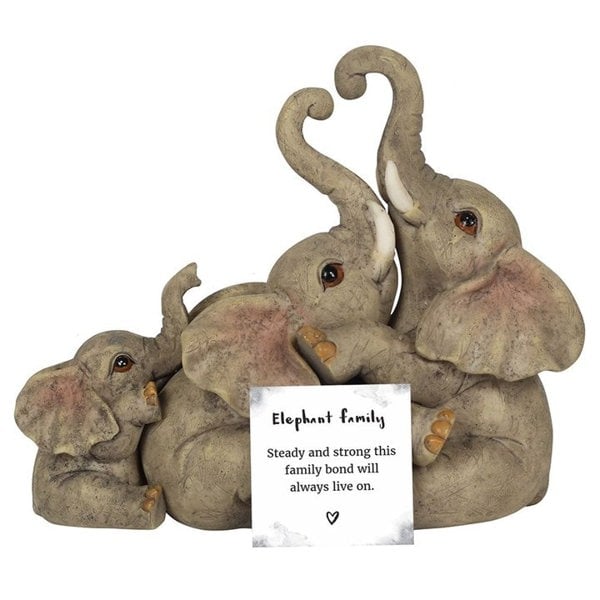 Serano Elephant Family Ornament