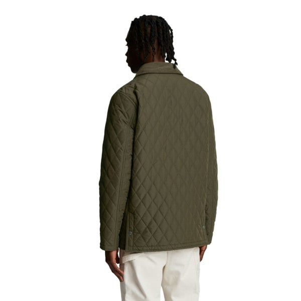 Lyle & Scott Mens Quilted Padded Jacket - Olive