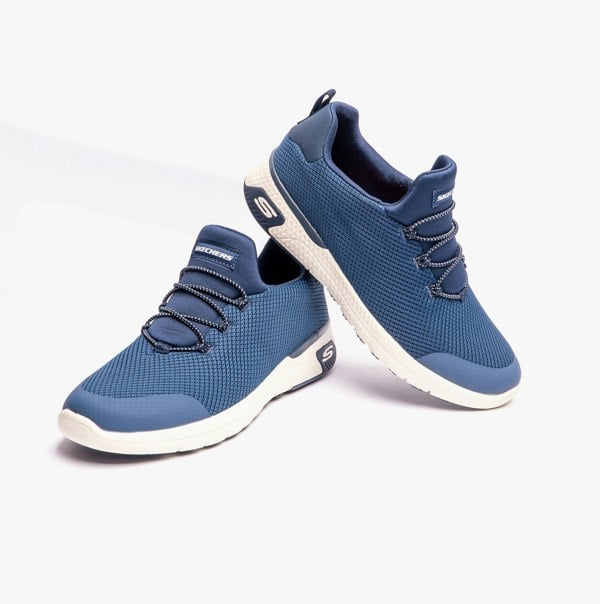 Skechers Work 77281EC MARSING - WAIOLA SR Womens Occupational Trainers Navy