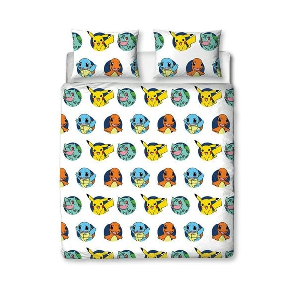 Pokemon Gotta Rotary Duvet Cover Set - Multicoloured