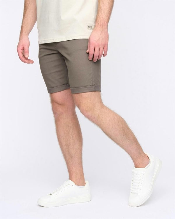 Duck and Cover Moreshore Chino Shorts Olive