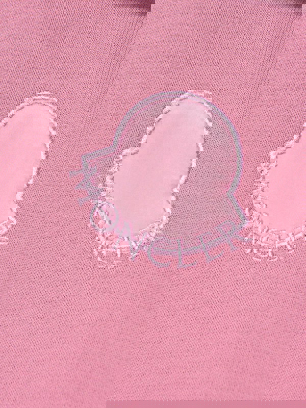 Moncler Enfant Girls Hooded Sweater Dress in Pink