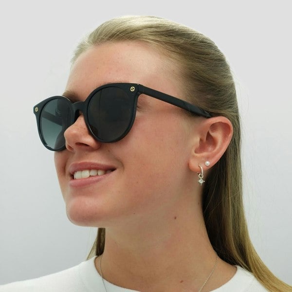 Gucci Sunglasses GG0091S 001 Black Grey Gradient