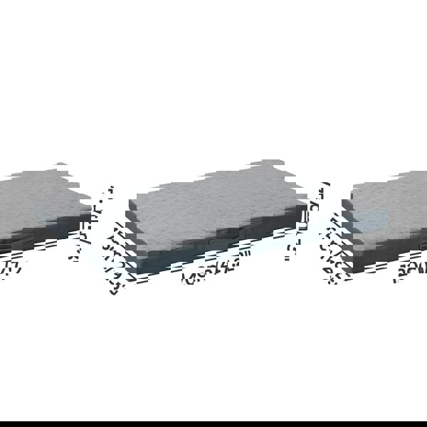 SKYLOS Washable Dog Bed Waterproof Plush Non-Slip Pet Mattress for Large Dogs