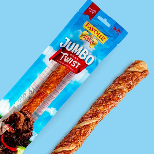 Favour Jumbo Chewy Twist 70g