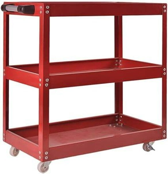 HYGRAD BUILT TO SURVIVE Tool Storage Heavy Duty Durable Garage Trolley Workshop 3 Tier Wheel Cart Shelf HYGRAD®
