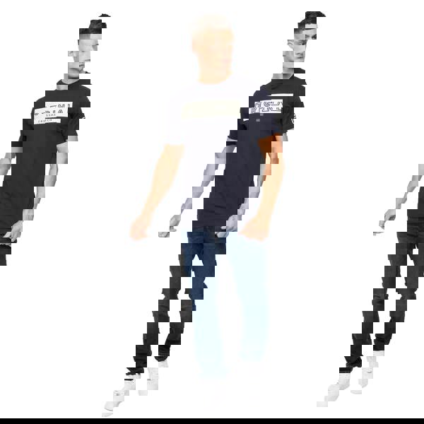 Crosshatch Mens Kratmoss T-Shirt - Navy - 