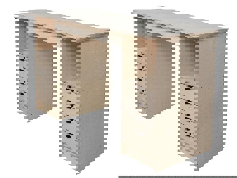 wooden cabinet workbench