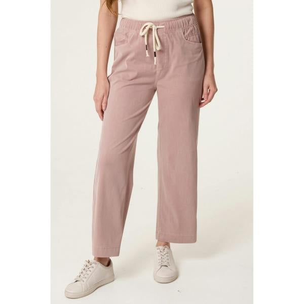 Blue Vanilla Elasticated Waist Trouser With Drawstring