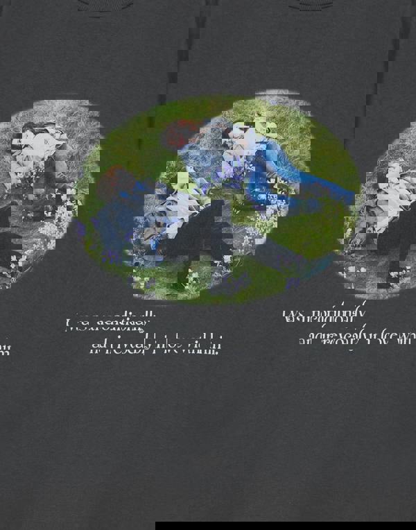 Twilight Womens Grey Unconditionally Short Sleeved T-Shirt