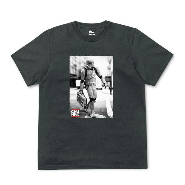 Boombox Trooper Ink Grey T-Shirt
