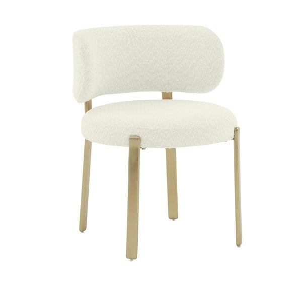 Furniture Edit Margaret Cream Boucle Dining Chair