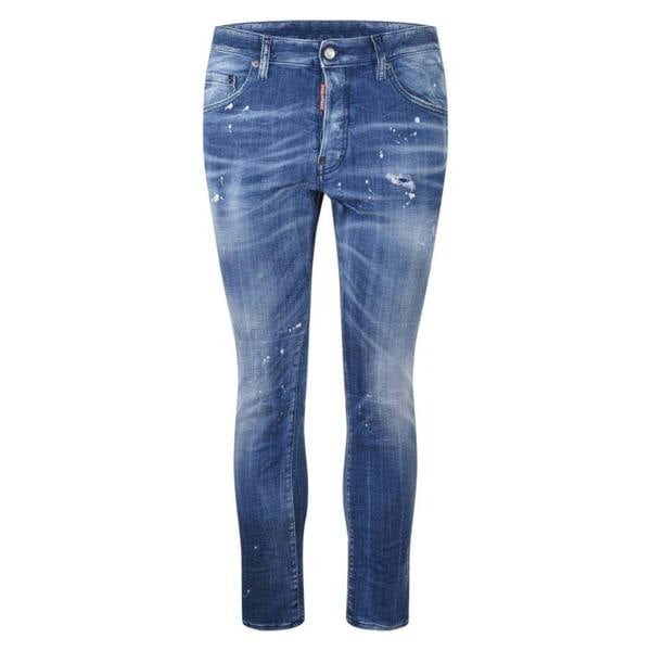 Dsquared2 Filo Wash Skater Jeans Navy Blue W26