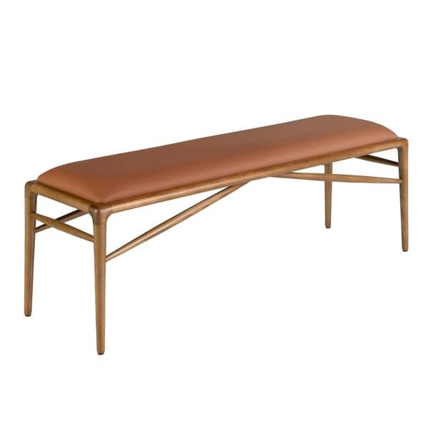 Angel Cerdá Brown Leatherette Stool 5112